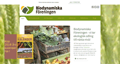 Desktop Screenshot of biodynamisk.se